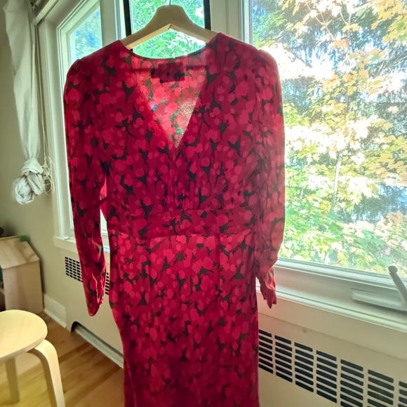 Rixo Flower Dress - Picture 2 of 2
